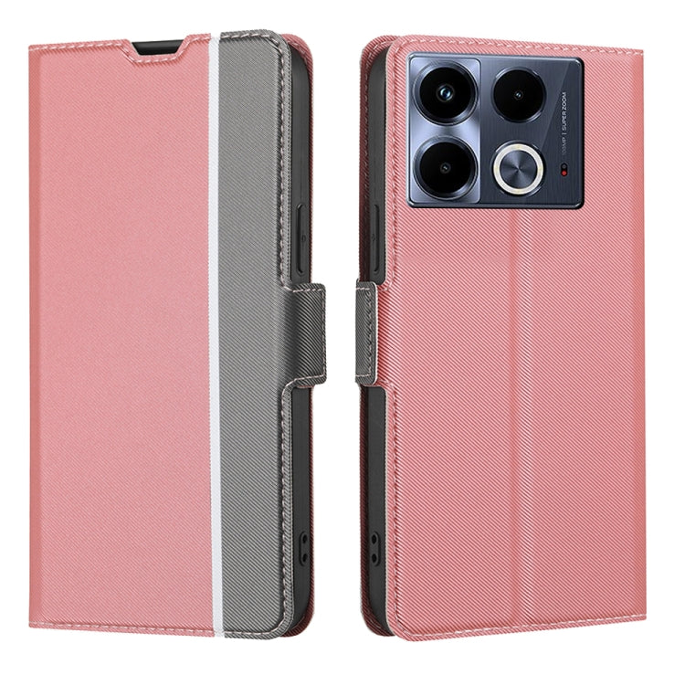 Twill Texture Side Button Leather Phone Case, For Infinix Hot 60 5G, For Infinix Hot 60 Pro+ 4G, For Infinix Hot 60 Pro 4G, For Infinix Smart 10 4G, For Infinix Note 50s 5G, For Infinix Note 50x 5G, For Infinix Note 50 Pro+ 5G, For Infinix Note 50 4G  ...