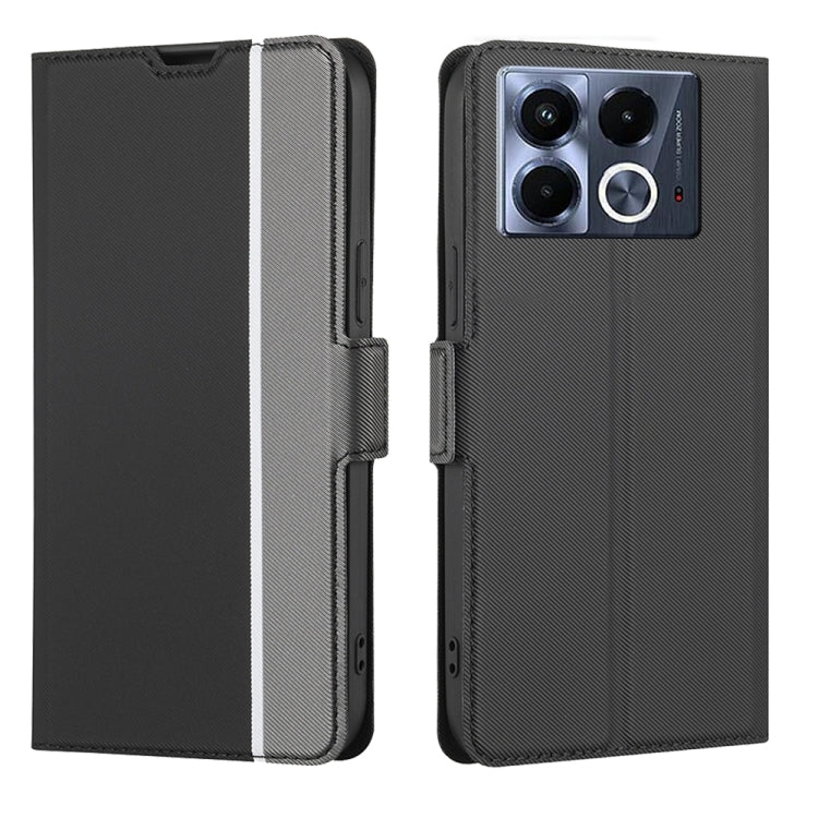 Twill Texture Side Button Leather Phone Case, For Infinix Hot 60 5G, For Infinix Hot 60 Pro+ 4G, For Infinix Hot 60 Pro 4G, For Infinix Smart 10 4G, For Infinix Note 50s 5G, For Infinix Note 50x 5G, For Infinix Note 50 Pro+ 5G, For Infinix Note 50 4G  ...