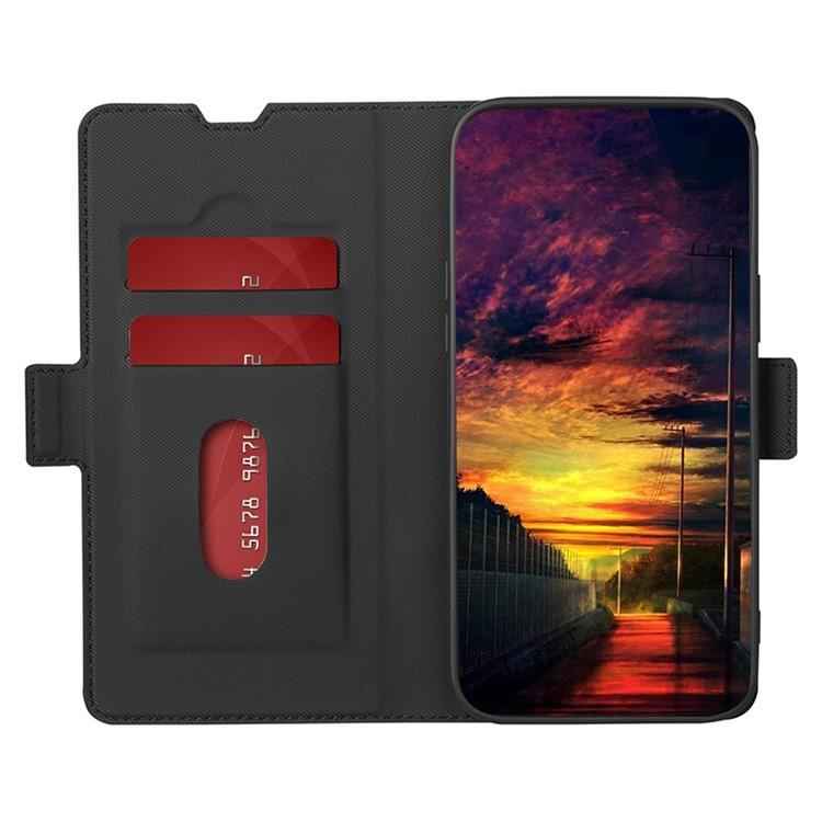 Twill Texture Side Button Leather Phone Case, For Infinix Hot 60 5G, For Infinix Hot 60 Pro+ 4G, For Infinix Hot 60 Pro 4G, For Infinix Smart 10 4G, For Infinix Note 50s 5G, For Infinix Note 50x 5G, For Infinix Note 50 Pro+ 5G, For Infinix Note 50 4G  ...