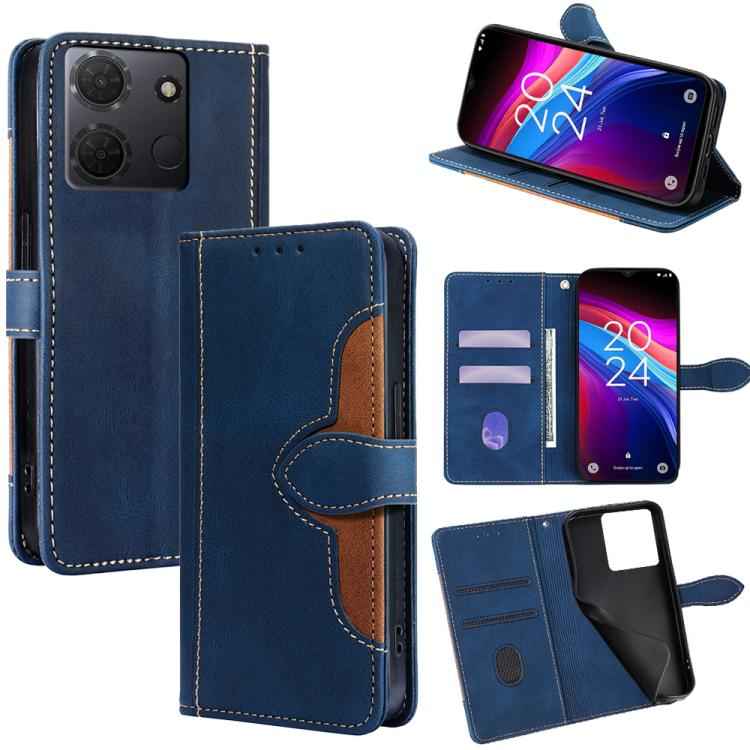 Skin Feel Magnetic Buckle Leather Phone Case