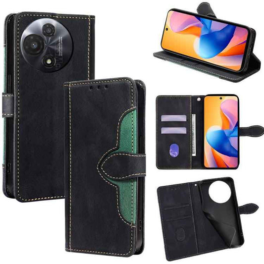 Skin Feel Magnetic Buckle Leather Phone Case