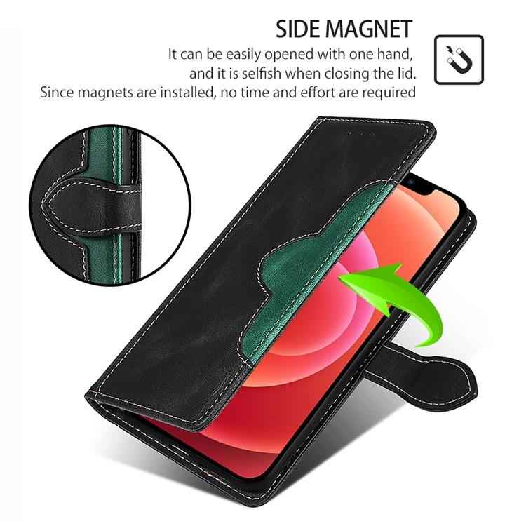 Skin Feel Magnetic Buckle Leather Phone Case, For Sharp Aquos R10, For Sharp Aqous wish5, For Sharp Aqous Wish4, For Sharp Aquos R9, For Sharp Aquos R8 Pro SH-51, For Sharp Aquos R8 SH-52D, For Sharp Aqous Wish3