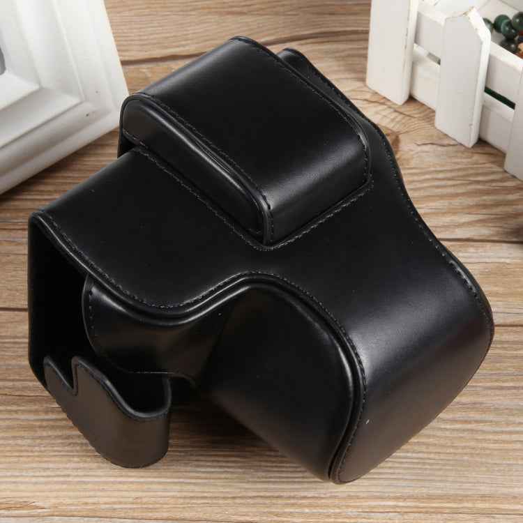 Full Body Magnetic Leather Camera Case Bag with Strap, Regular Edition