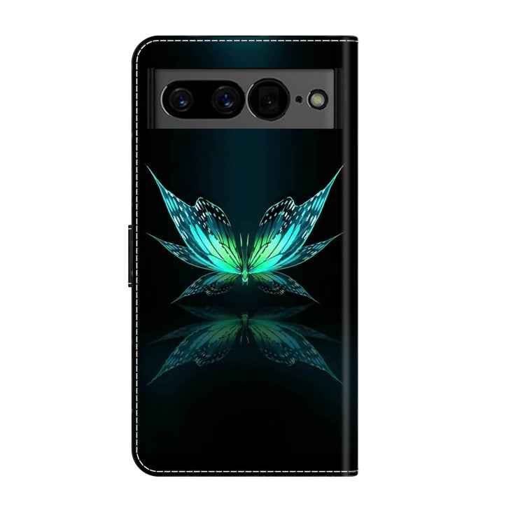 Crystal 3D Shockproof Protective Leather Phone Case, For Google Pixel 7, For Google Pixel 6a