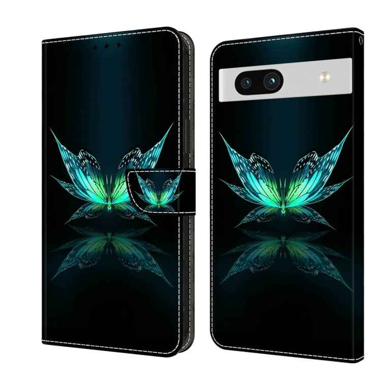 Crystal 3D Shockproof Protective Leather Phone Case, For Google Pixel 7a, For Google Pixel 7 Pro