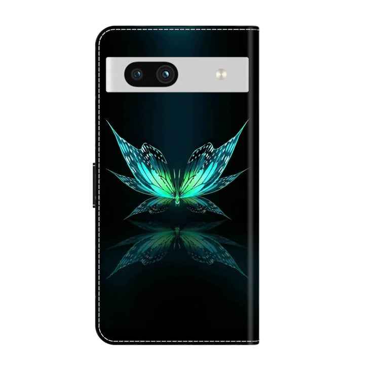 Crystal 3D Shockproof Protective Leather Phone Case, For Google Pixel 7a, For Google Pixel 7 Pro