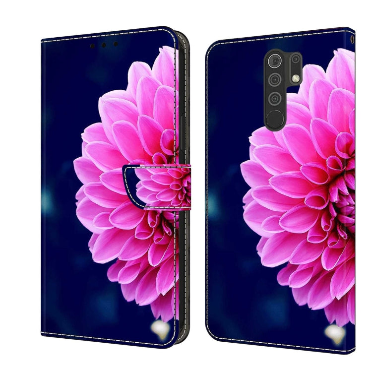 Crystal 3D Shockproof Protective Leather Phone Case, For Xiaomi Redmi 9, For Xiaomi Redmi 9C