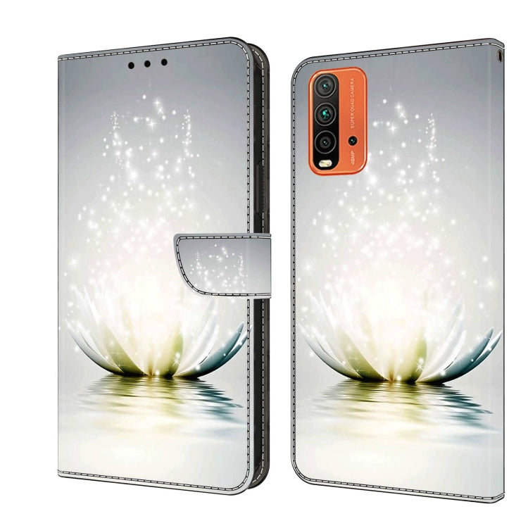 Crystal 3D Shockproof Protective Leather Phone Case, For Xiaomi Redmi 9T, For Xiaomi Redmi 9A