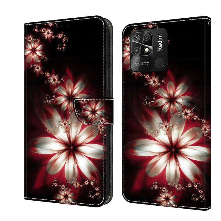 Crystal 3D Shockproof Protective Leather Phone Case, For Xiaomi Redmi Note 11 Global, For Xiaomi Redmi 10C