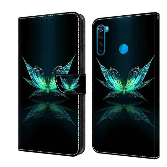 Crystal 3D Shockproof Protective Leather Phone Case, For Xiaomi Redmi Note 8T, For Xiaomi Redmi Note 8
