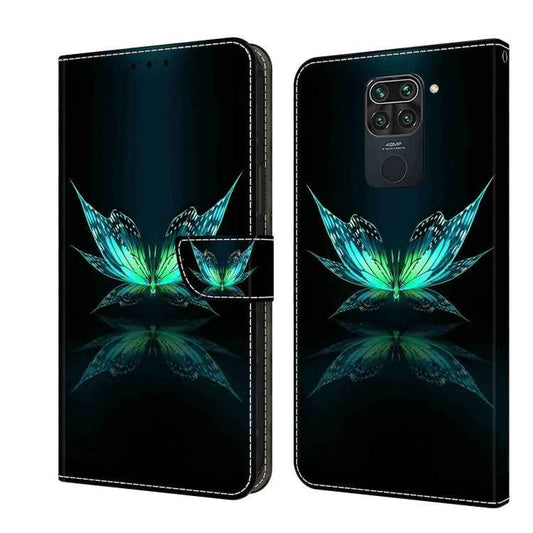 Crystal 3D Shockproof Protective Leather Phone Case, For Xiaomi Redmi Note 9, For Xiaomi Redmi Note 9 Pro