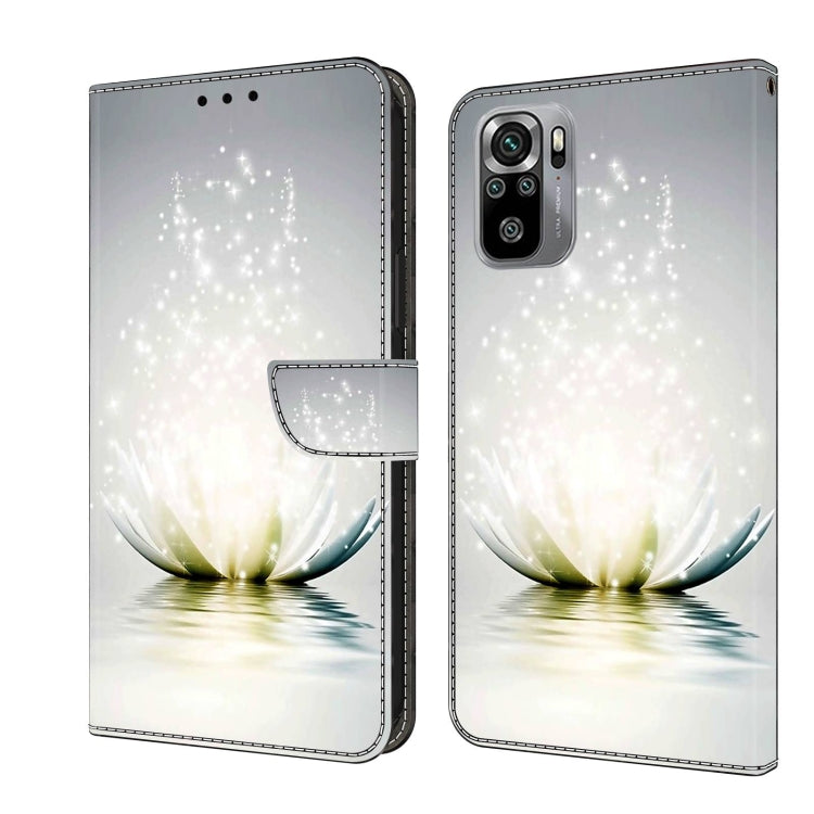 Crystal 3D Shockproof Protective Leather Phone Case, For Xiaomi Redmi Note 10 5G, For Xiaomi Redmi Note 10 4G