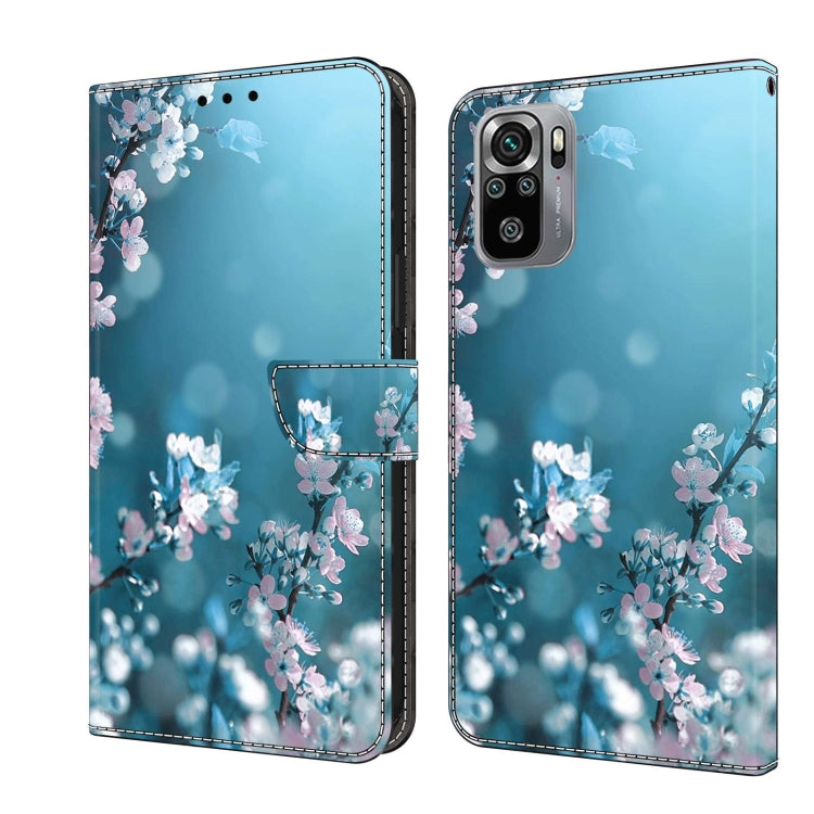 Crystal 3D Shockproof Protective Leather Phone Case, For Xiaomi Redmi Note 10 5G, For Xiaomi Redmi Note 10 4G