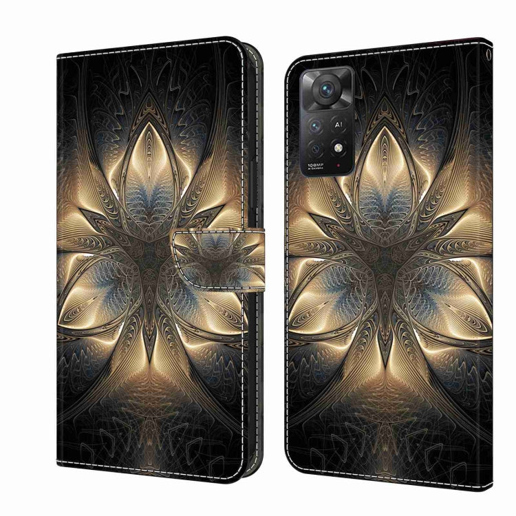 Crystal 3D Shockproof Protective Leather Phone Case, For Xiaomi 13, For Xiaomi Redmi Note 11 Pro 5G / 4G Global