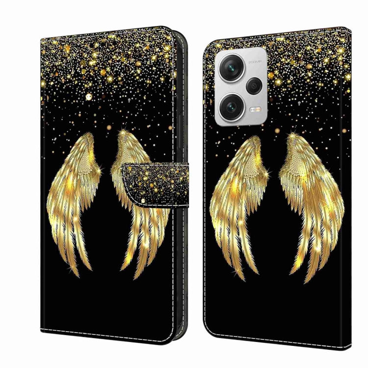 Crystal 3D Shockproof Protective Leather Phone Case, For Xiaomi Redmi Note 12 4G, For Xiaomi Redmi Note 12 Pro+