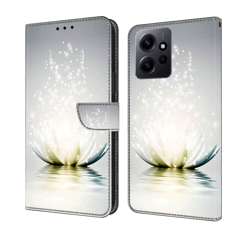 Crystal 3D Shockproof Protective Leather Phone Case, For Xiaomi Redmi Note 12 4G, For Xiaomi Redmi Note 12 Pro+