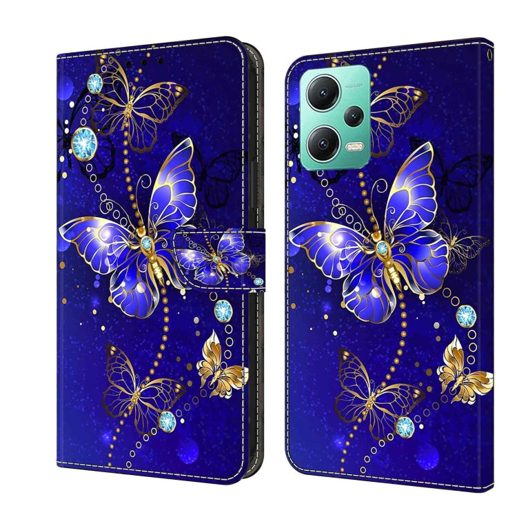 Crystal 3D Shockproof Protective Leather Phone Case, For Xiaomi Redmi Note 12 5G Global / Poco X5, For Xiaomi Redmi 11A 4G / Redmi 12C Global