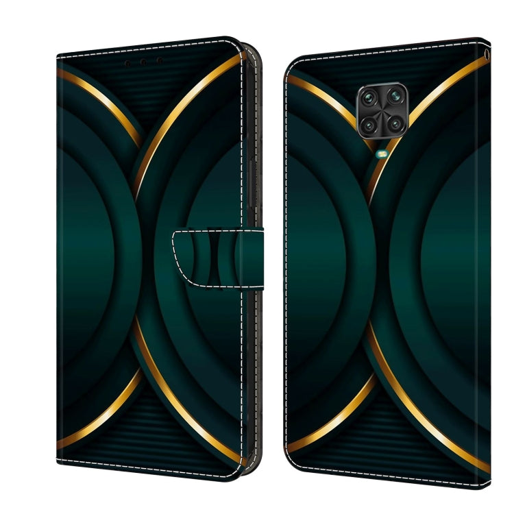 Crystal 3D Shockproof Protective Leather Phone Case, For Xiaomi Redmi Note 9, For Xiaomi Redmi Note 9 Pro