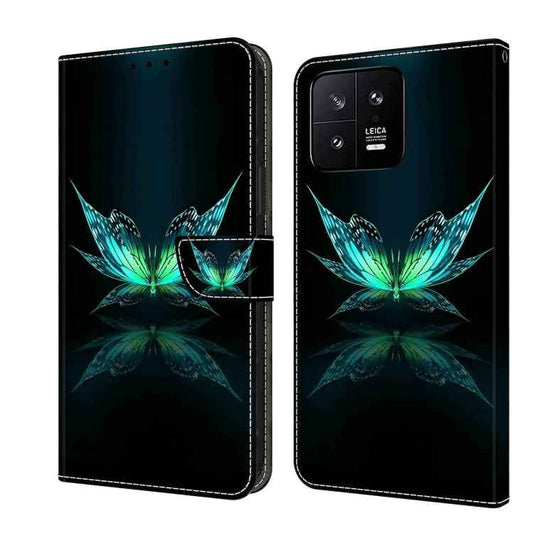Crystal 3D Shockproof Protective Leather Phone Case, For Xiaomi 13, For Xiaomi Redmi Note 11 Pro 5G / 4G Global