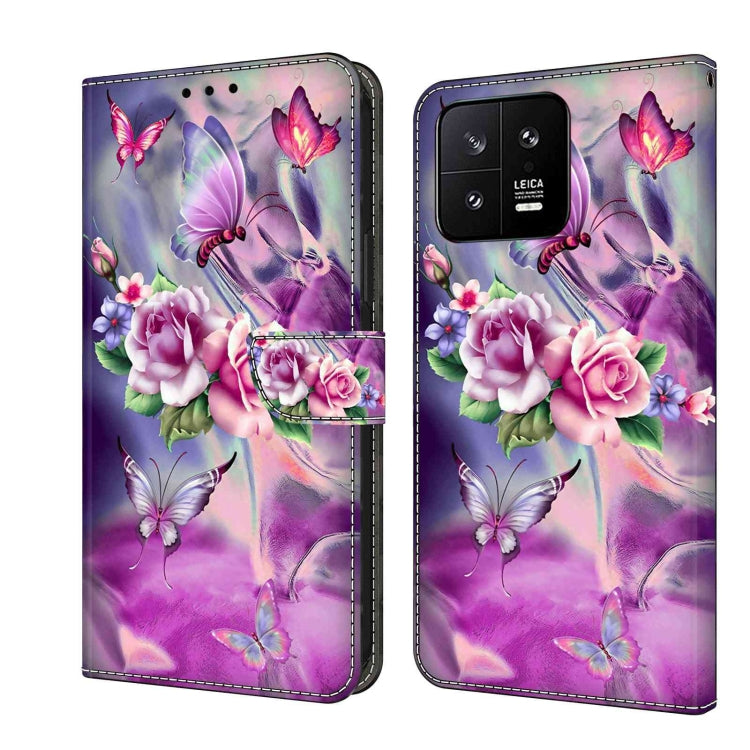 Crystal 3D Shockproof Protective Leather Phone Case, For Xiaomi 13, For Xiaomi Redmi Note 11 Pro 5G / 4G Global