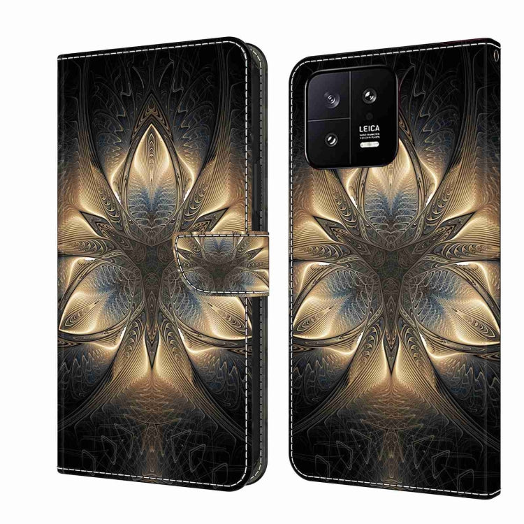 Crystal 3D Shockproof Protective Leather Phone Case, For Xiaomi 13, For Xiaomi Redmi Note 11 Pro 5G / 4G Global