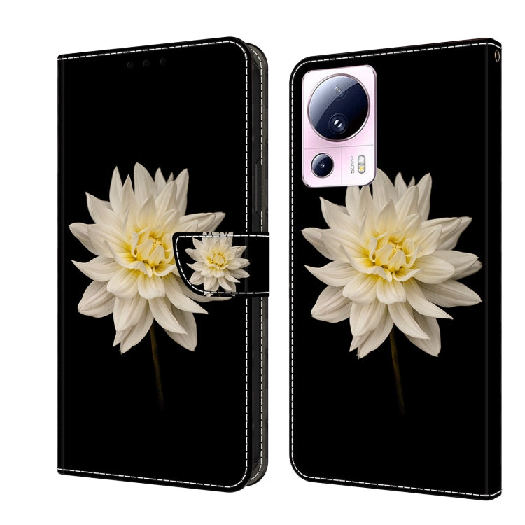 Crystal 3D Shockproof Protective Leather Phone Case, For Xiaomi 13 Lite, For Xiaomi 13 Pro