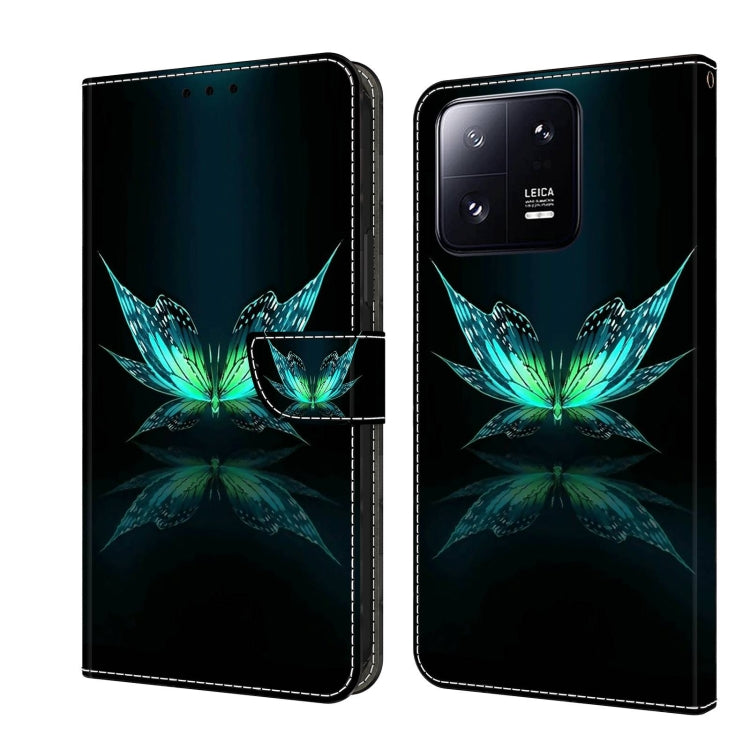Crystal 3D Shockproof Protective Leather Phone Case, For Xiaomi 13 Lite, For Xiaomi 13 Pro