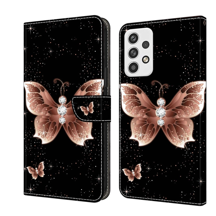 Crystal 3D Shockproof Protective Leather Phone Case, For Samsung Galaxy S23 FE 5G, For Samsung Galaxy A23 5G