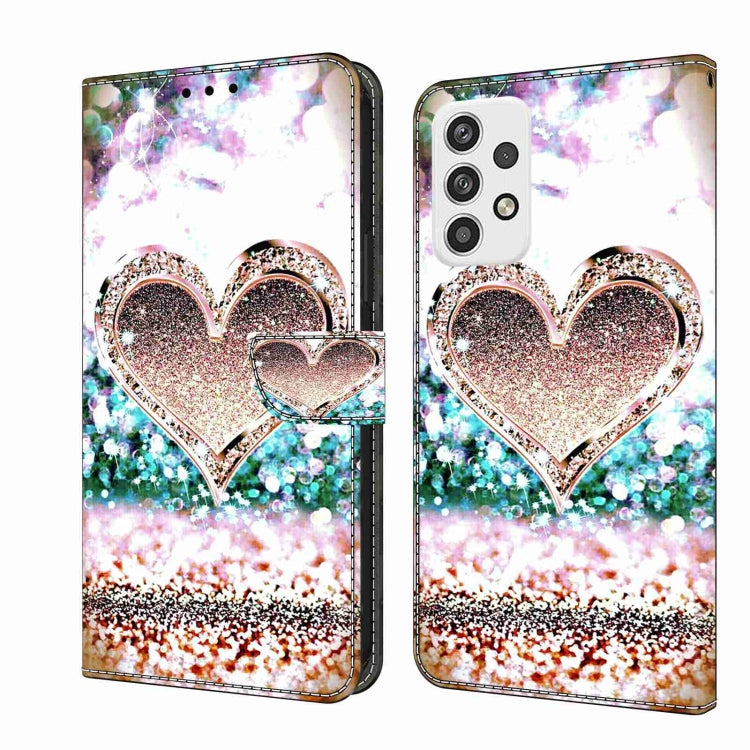 Crystal 3D Shockproof Protective Leather Phone Case, For Samsung Galaxy S23 FE 5G, For Samsung Galaxy A23 5G
