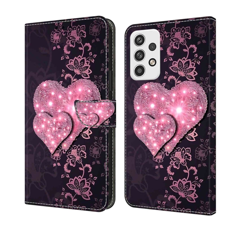 Crystal 3D Shockproof Protective Leather Phone Case, For Samsung Galaxy S23 FE 5G, For Samsung Galaxy A23 5G