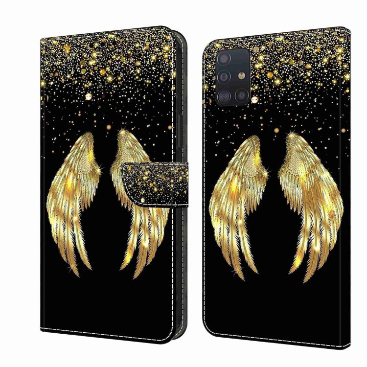 Crystal 3D Shockproof Protective Leather Phone Case, For Samsung Galaxy A51 4G, For Samsung Galaxy A50