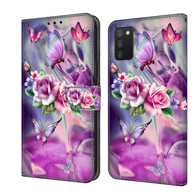 Crystal 3D Shockproof Protective Leather Phone Case, For Samsung Galaxy A03s, For Samsung Galaxy A53