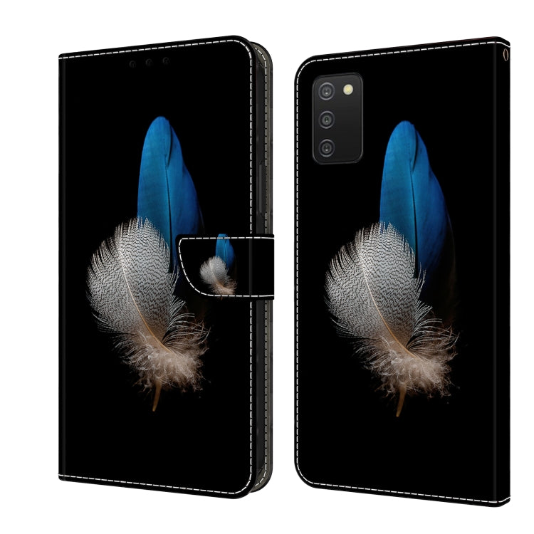 Crystal 3D Shockproof Protective Leather Phone Case, For Samsung Galaxy A03s, For Samsung Galaxy A53