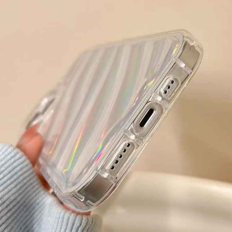 Laser Sequin Waves TPU Phone Case, For iPhone 11 Pro, For iPhone X / XS, For iPhone XR, For iPhone XS Max