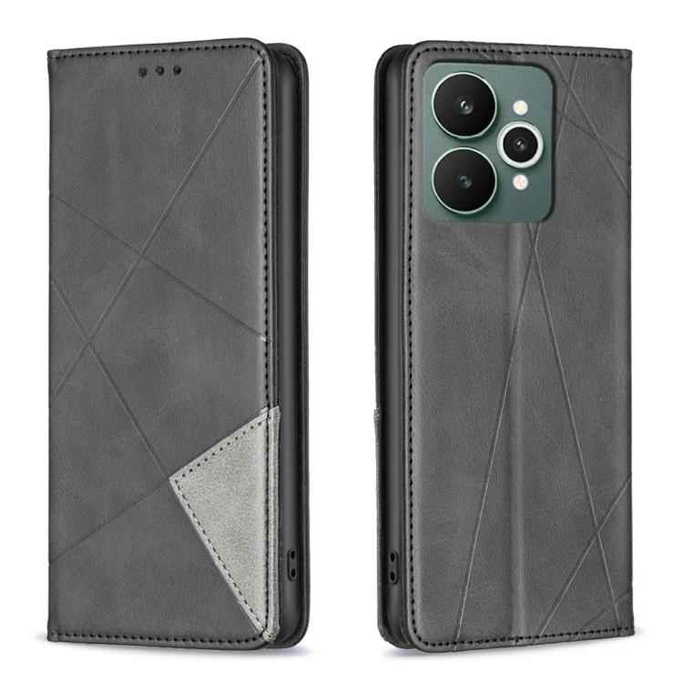 Rhombus Texture Leather Phone Case, For Realme 15 Pro 5G, For Realme 15 5G, For Realme C53