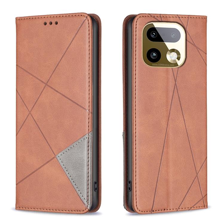 Rhombus Texture Leather Phone Case, For Realme 16 5G, For Realme 16 Pro+ 5G, For Realme 16 Pro 5G, For Realme 15 Pro 5G, For Realme 15 5G, For Realme C53