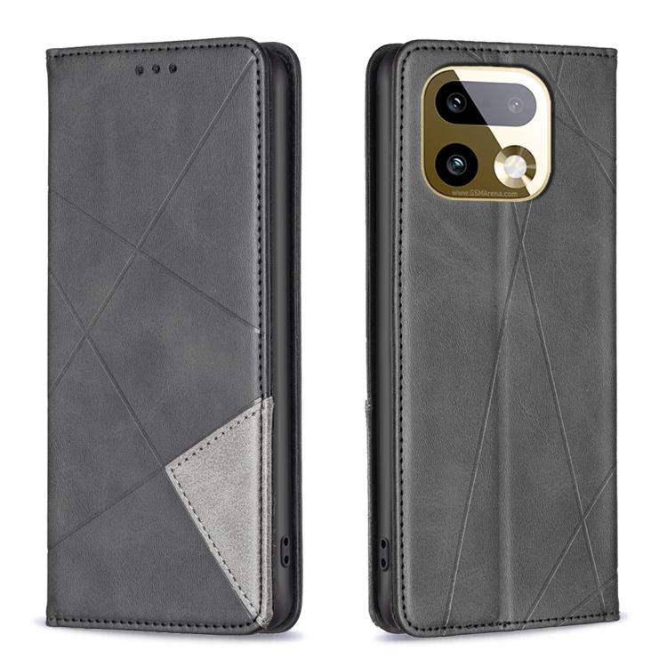 Rhombus Texture Leather Phone Case, For Realme 16 5G, For Realme 16 Pro+ 5G, For Realme 16 Pro 5G, For Realme 15 Pro 5G, For Realme 15 5G, For Realme C53
