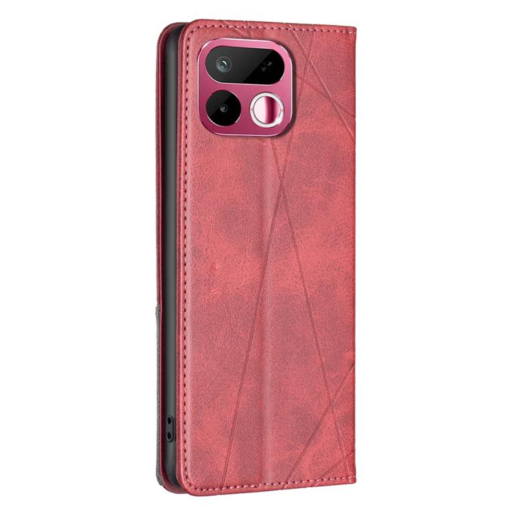 Rhombus Texture Leather Phone Case, For Realme 16T 5G, For Realme 16 5G, For Realme 16 Pro+ 5G, For Realme 16 Pro 5G, For Realme 15 Pro 5G, For Realme 15 5G, For Realme C53