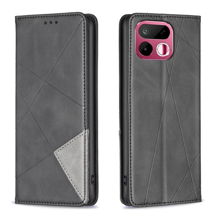 Rhombus Texture Leather Phone Case, For Realme 16T 5G, For Realme 16 5G, For Realme 16 Pro+ 5G, For Realme 16 Pro 5G, For Realme 15 Pro 5G, For Realme 15 5G, For Realme C53