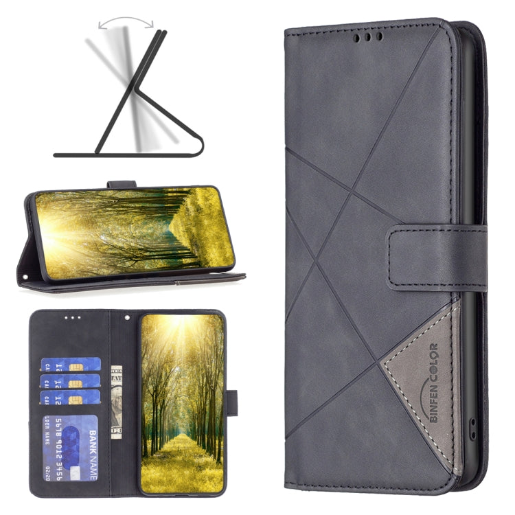 Magnetic Buckle Rhombus Texture Leather Phone Case, For Realme 11 5G, For Realme C53, For Realme C65 4G