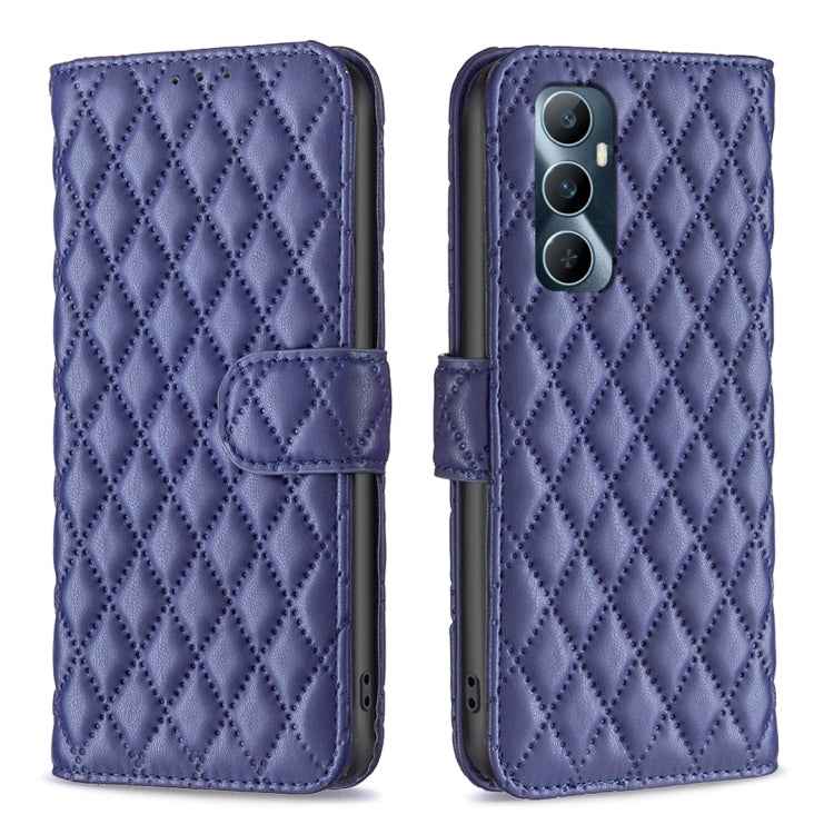 Diamond Lattice Wallet Flip Leather Phone Case, For Realme 12+ 5G, For Realme C53, For Realme C65 4G