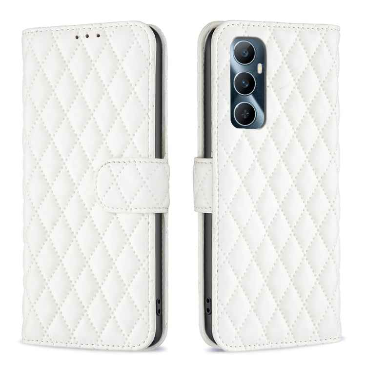 Diamond Lattice Wallet Flip Leather Phone Case, For Realme 12+ 5G, For Realme C53, For Realme C65 4G