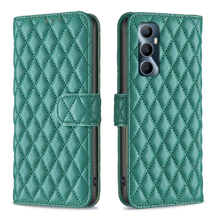 Diamond Lattice Wallet Flip Leather Phone Case, For Realme 12+ 5G, For Realme C53, For Realme C65 4G