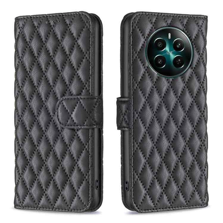 Diamond Lattice Wallet Flip Leather Phone Case, For Realme 12+ 5G, For Realme C53, For Realme C65 4G