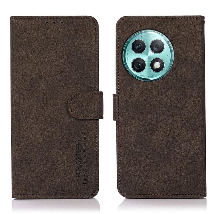 KHAZNEH Matte Texture Leather Phone Case, For OnePlus Ace 2 Pro, For OnePlus Nord 3 / Ace 2V