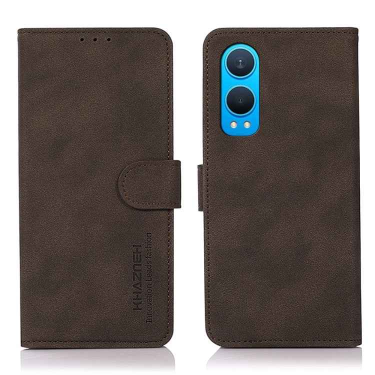 KHAZNEH Matte Texture Leather Phone Case