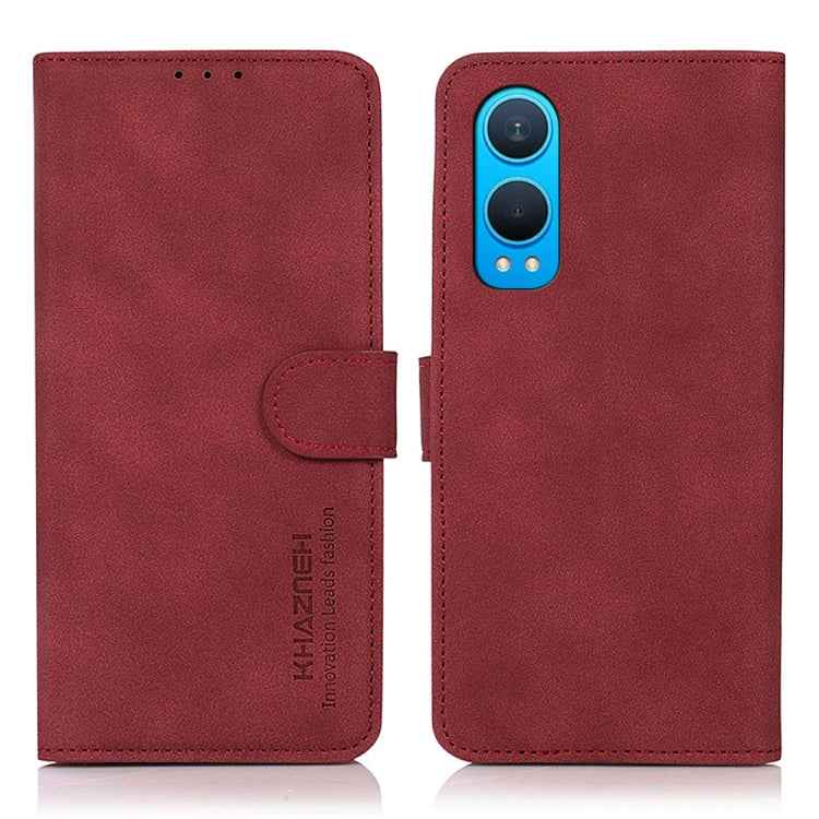 KHAZNEH Matte Texture Leather Phone Case
