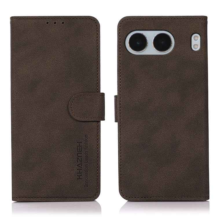 KHAZNEH Matte Texture Leather Phone Case