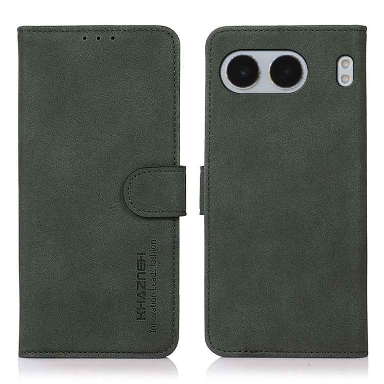 KHAZNEH Matte Texture Leather Phone Case