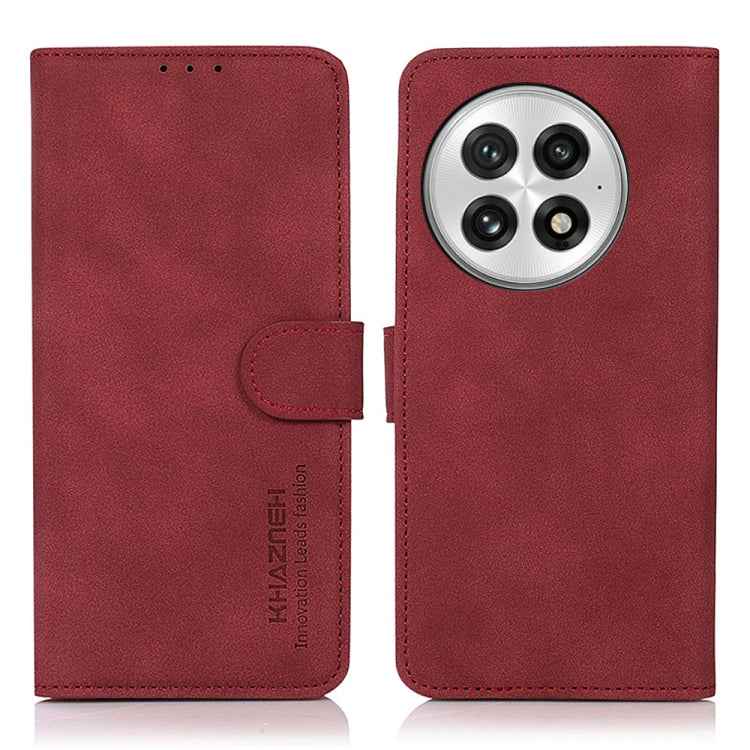 KHAZNEH Matte Texture Leather Phone Case